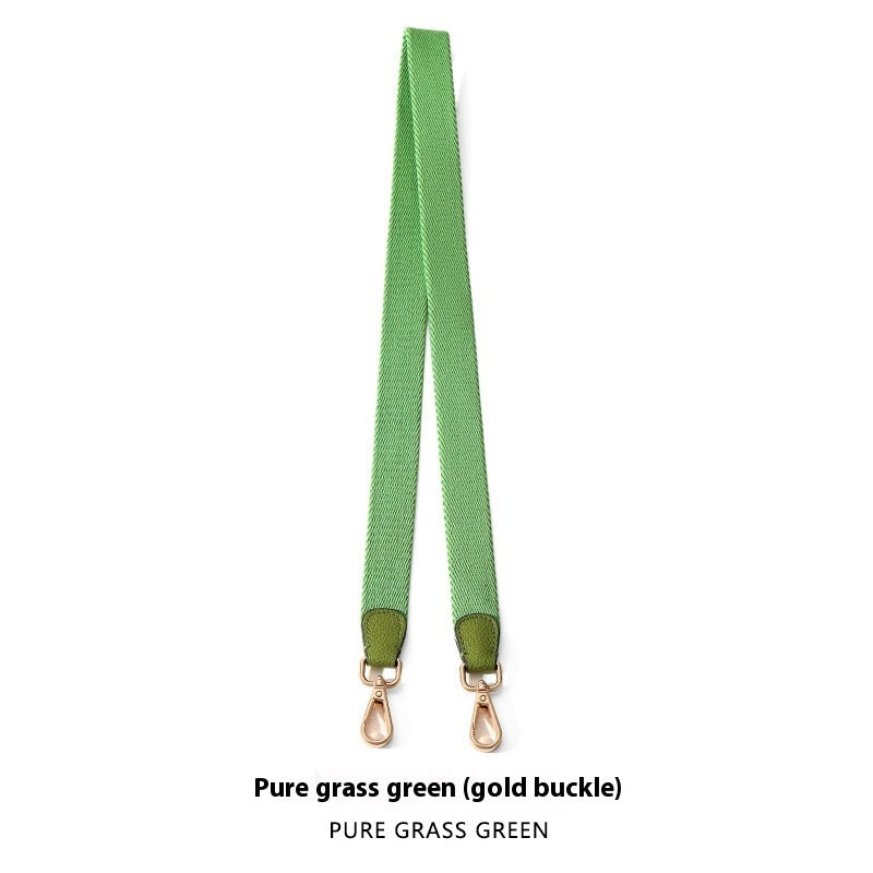 Canvas Broadband Solid Color Backpack Shoulder Strap Canvas Broadband Solid Color Backpack Shoulder Strap